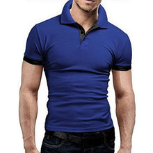 Load image into Gallery viewer, Litthing Casual Mens Polo Shirt Summer Short Sleeve