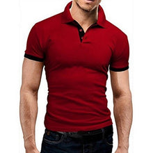Load image into Gallery viewer, Litthing Casual Mens Polo Shirt Summer Short Sleeve