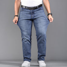 Load image into Gallery viewer, High Quality Stretch 90% Cotton Straight Denim Jeans Men