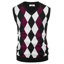 Load image into Gallery viewer, classic England Style Men knitted tops sweater Stylish Sleeveless