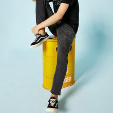 Load image into Gallery viewer, jeans for men slim fit pants classic jeans male denim