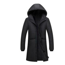 Load image into Gallery viewer, 90% white duck down long jackets men Winter long parkas Waterproof