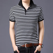 Load image into Gallery viewer, Casual Polo Shirts Short Sleeve Men Summer Cotton Breathable