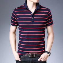 Load image into Gallery viewer, Casual Polo Shirts Short Sleeve Men Summer Cotton Breathable