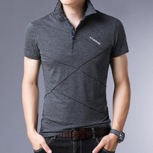 Load image into Gallery viewer, Casual Polo Shirts Short Sleeve Men Summer Cotton Breathable