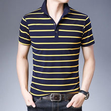 Load image into Gallery viewer, Casual Polo Shirts Short Sleeve Men Summer Cotton Breathable