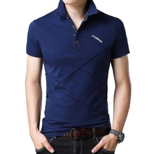 Load image into Gallery viewer, Casual Polo Shirts Short Sleeve Men Summer Cotton Breathable