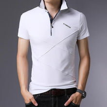 Load image into Gallery viewer, Casual Polo Shirts Short Sleeve Men Summer Cotton Breathable
