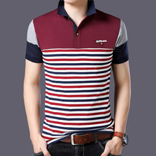 Load image into Gallery viewer, Casual Polo Shirts Short Sleeve Men Summer Cotton Breathable