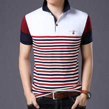 Load image into Gallery viewer, Casual Polo Shirts Short Sleeve Men Summer Cotton Breathable