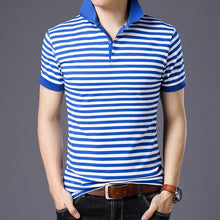 Load image into Gallery viewer, Casual Polo Shirts Short Sleeve Men Summer Cotton Breathable