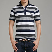 Load image into Gallery viewer, Casual Polo Shirts Short Sleeve Men Summer Cotton Breathable