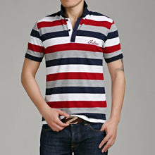 Load image into Gallery viewer, Casual Polo Shirts Short Sleeve Men Summer Cotton Breathable