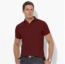 Load image into Gallery viewer, small pony polo top Men Short sleeve Casual rugby Shirt