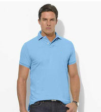 Load image into Gallery viewer, small pony polo top Men Short sleeve Casual rugby Shirt