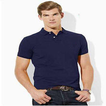 Load image into Gallery viewer, small pony polo top Men Short sleeve Casual rugby Shirt