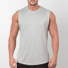Load image into Gallery viewer, New Plain Tank Top Men Bodybuilding singlet Gyms Stringer