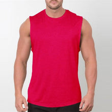 Load image into Gallery viewer, New Plain Tank Top Men Bodybuilding singlet Gyms Stringer