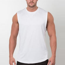 Load image into Gallery viewer, New Plain Tank Top Men Bodybuilding singlet Gyms Stringer