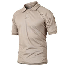 Load image into Gallery viewer, Men Quick Dry Summer Military Polo Shirt Breathable Army Combat