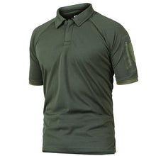 Load image into Gallery viewer, Men Quick Dry Summer Military Polo Shirt Breathable Army Combat