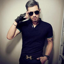 Load image into Gallery viewer, New Arrival Cotton Men Polo Shirt Tops Fashion Brand Plus