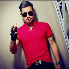 Load image into Gallery viewer, New Arrival Cotton Men Polo Shirt Tops Fashion Brand Plus