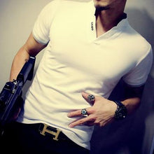 Load image into Gallery viewer, New Arrival Cotton Men Polo Shirt Tops Fashion Brand Plus