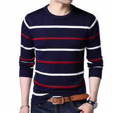 Load image into Gallery viewer, Pullover Men Brand Clothing Autumn Winter Wool Slim fit
