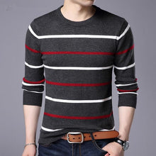 Load image into Gallery viewer, Pullover Men Brand Clothing Autumn Winter Wool Slim fit