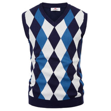 Load image into Gallery viewer, classic England Style Men knitted tops sweater Stylish Sleeveless