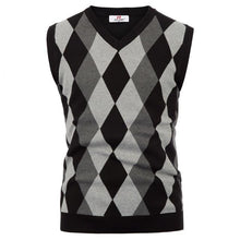 Load image into Gallery viewer, classic England Style Men knitted tops sweater Stylish Sleeveless