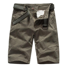 Load image into Gallery viewer, Summer Mens Cargo Shorts Brand Green Army Military Tactical