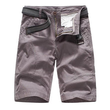 Load image into Gallery viewer, Summer Mens Cargo Shorts Brand Green Army Military Tactical