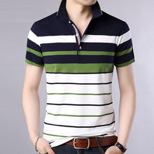 Load image into Gallery viewer, Summer shirt men Striped Classical causal Brand Short Sleeve