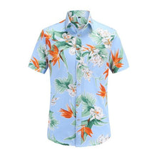 Load image into Gallery viewer, New Arrival Men Fashion Brand Summer Leaves Flower Print Loose